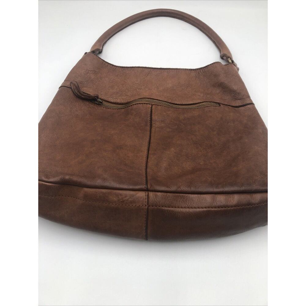 Marta Ponti Designer Soft Woven Leather Shoulder Hobo Purse Bag - Picture 7 of 12